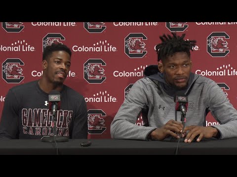 Tre Campbell, Chris Silva News Conference — 11/5/18