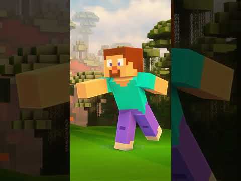 Minecraft Steve saving Alex #shorts