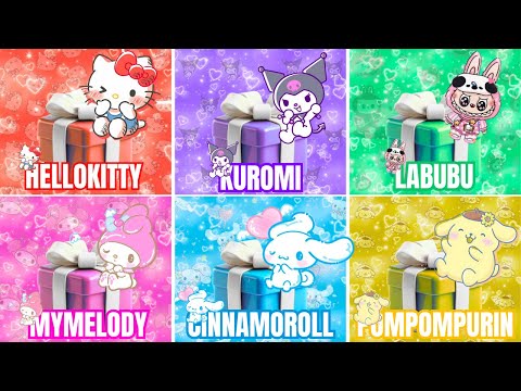 Pick One Cute Gift Box 🎁Popular Sanrio Character vs Labubu