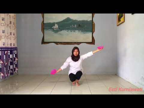 Tutorial Tari Piring │Esti Kurniawati