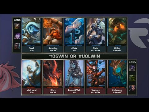OG vs UOL Game 1 Highlights - ORIGEN vs UNICORNS OF LOVE - Week 3 EU LCS SUMMER 2015