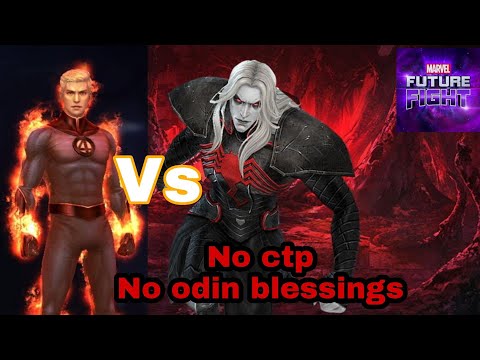 How to clear knull with Human Torch with no ctp || marvel future fight || mff || in hindi