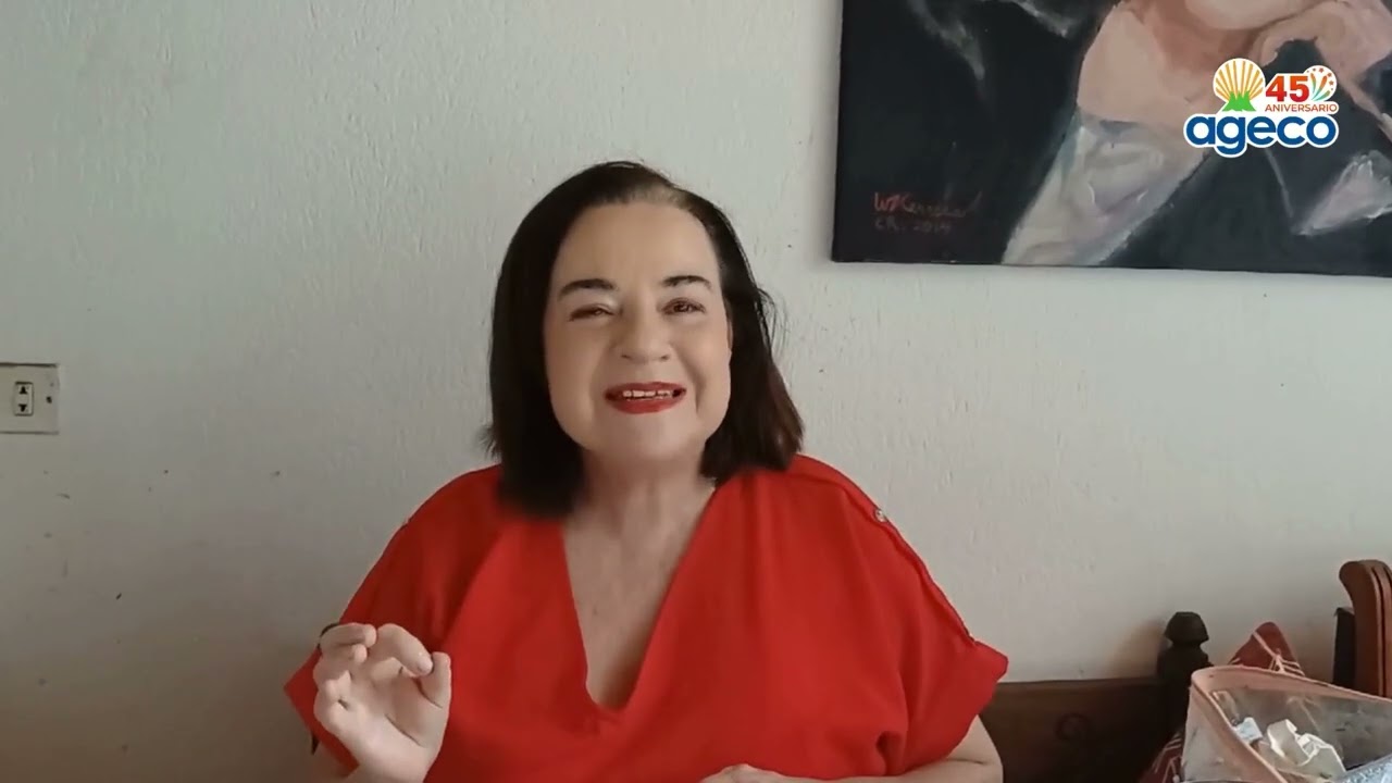 Mensaje de Eugenia Fuscaldo, actriz.