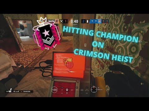 HOW A LEVEL 400+ HITS CHAMPION & RANKED PS5/XBOX - Rainbow Six Siege Crimson Heist
