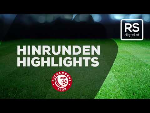 Regionalliga Ost - Die Tore der Herbstmeisterschaft 2022 des ASV Siegendorf