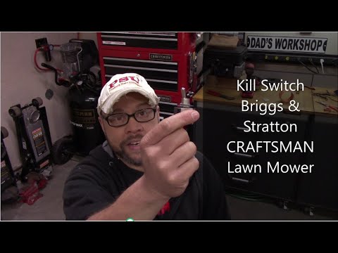 Kill / Toggle Switch Briggs & Stratton CRAFTSMAN AWD Lawn Mower Small Engine