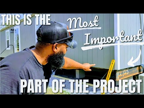 It's The Most Important Part So Far...I Can't Mess This Up!!! | OUR MOBILE HOME 2 CABIN CONVERSION