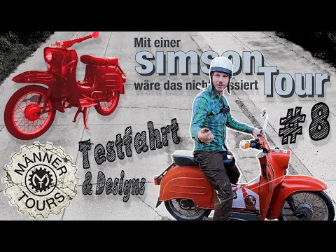 Simson Schwalbe Tour #08 - Testfahrt & Designs
