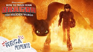 Too Many Dragons! 🐉 | How To Train Your Dragon: Hidden World | Extended Clip | Movie | Mega Moments