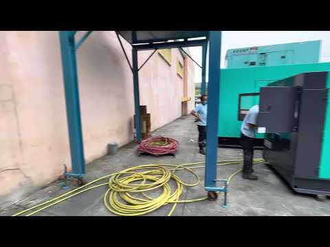 Final load testing of Generator (Denyo 300 kVA) DCA 300 ESKII to deliver to Bicol Province
