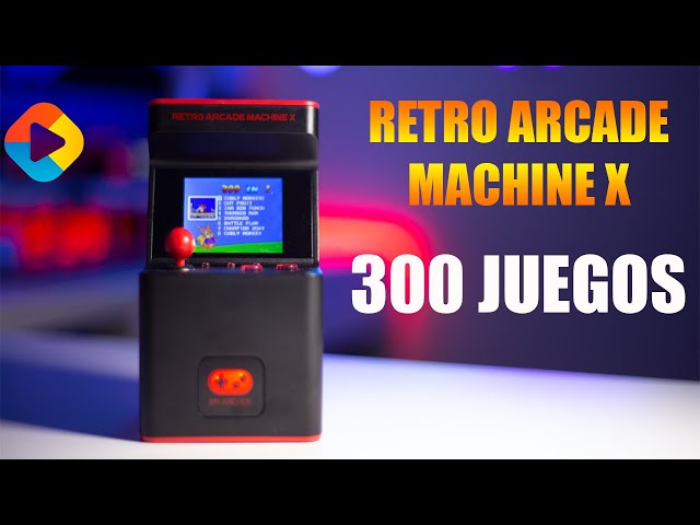 Vídeo relacionado con MY ARCADE Consola Retro Retro Arcade Machine X 300 Juegos (16-bit)