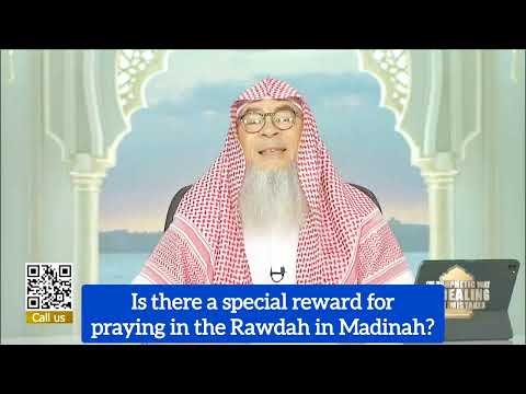 Special reward for praying in Rawdah in Madinah ( Riyad ul jannah)? #assimalhakeem assim al hakeem