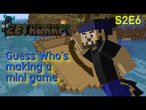 "Guess Who" is building a mini game! ZetaCraft S2E6