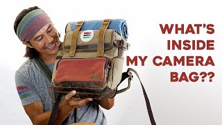 WHAT'S INSIDE MY CAMERA BAG?? - Garrett Gee of The Bucket List Family