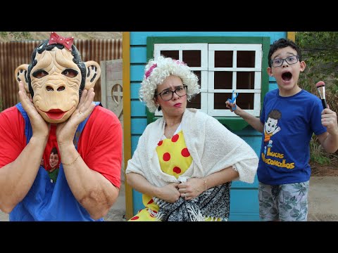 VOVÓ TEREZINHA VAI NO SALÃO DE BELEZA DO LUCAS