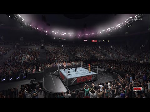 WWE 2K25 Rachel Sofia Rose vs Mike Knox ECW World Championship Ecw 06