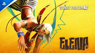 Street Fighter 6 - Elena Gameplay Trailer | PS5 & PS4 Trailer