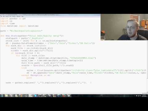 Learn Scikit Learn Machine Learning Tutorial for investing with Python ...