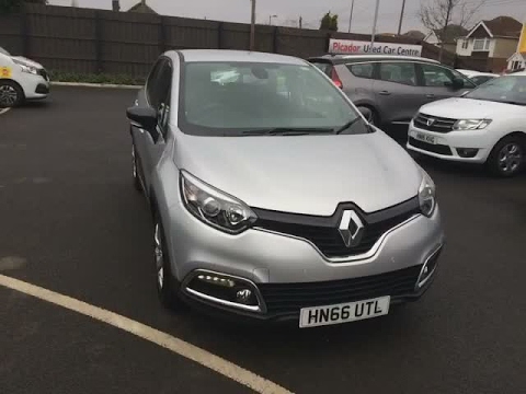 HN66UTL RENAULT CAPTUR EXPRESSION PLUS DCI 5 DOOR HATCHBACK SILVER Diesel 2016