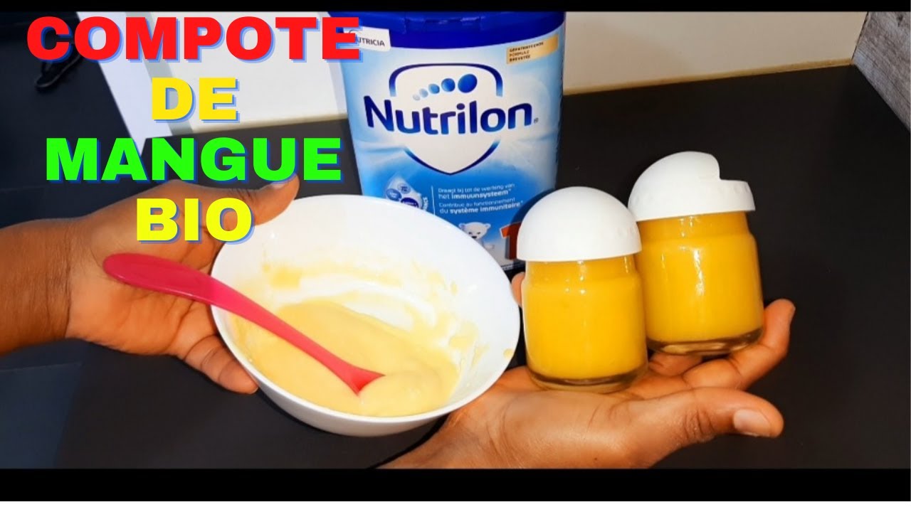COMPOTE DE MANGUE FAIT MAISON / JE N ACHETE PAS DE COMPOTES DE FRUITS EN 2020