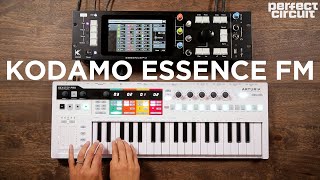 Video thumbnail for Quick Jam: Kodamo Essence FM - 6 Operator Touchscreen Multitimbral FM Synth by Perfect Circuit