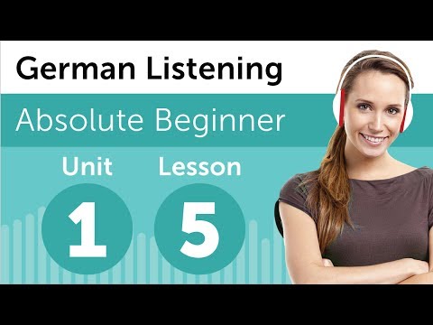 German Listening Practice At a German Bookstore