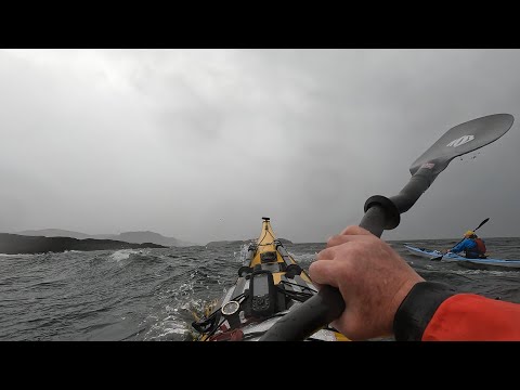 Sea Kayaking:   Gusting F7 Lismore & Castle Stalker Feb 2023