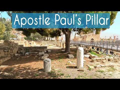 Saint Paul's Pillar in Paphos | Cyprus tourist sight