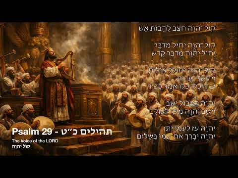 Psalm 29 - תהילים כ״ט – Hebrew Version | Psalms Music Project