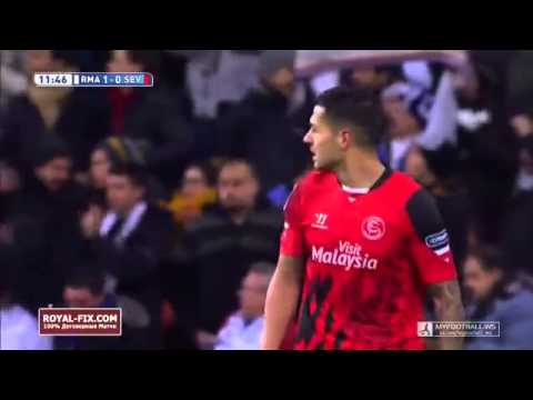 Gol de James Real Madrid vs Sevilla 2 1 04 02 2015