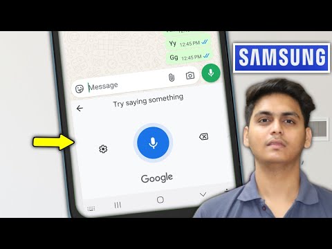 How to turn on Google voice typing in Samsung mobile