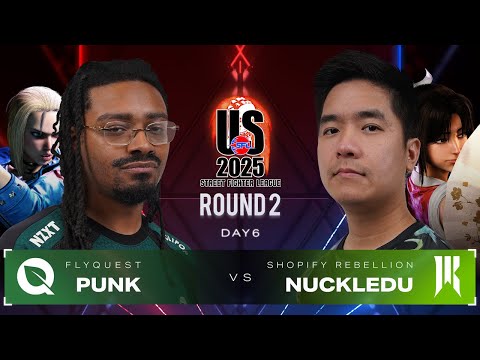 Punk (Cammy) vs. NuckleDu (Mai) - FlyQuest vs. SR - Street Fighter League US 2025 Day 6