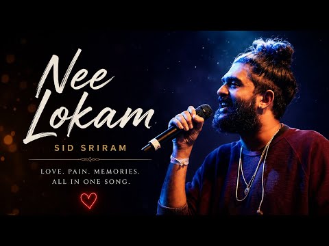 Nee Lokam ❤️A soulful masterpiece by Sid Sriram 🎶Feel the emotion. Feel the music#sadsongs#sidsriram