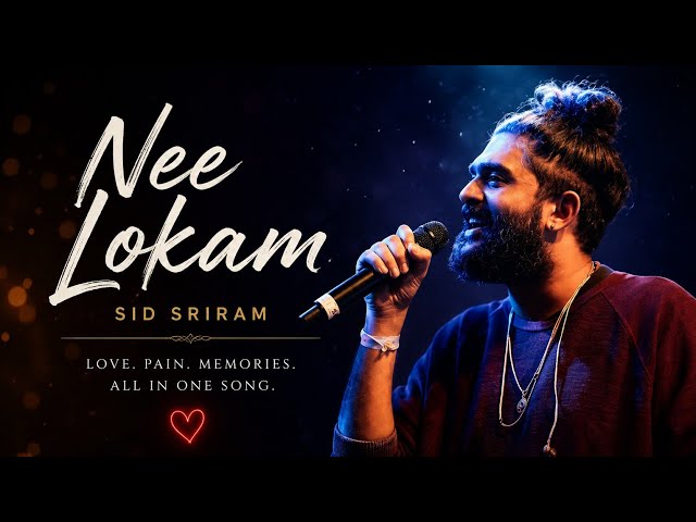Nee Lokam ❤️A soulful masterpiece by Sid Sriram 🎶Feel the emotion. Feel the music#sadsongs#sidsriram SDDEFAULT Thumbnail