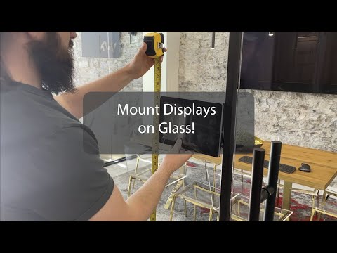 Glass Mount Touch Display for Event Scheduling at Keller Williams