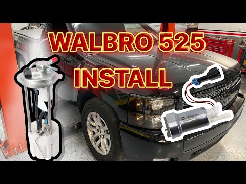 Walbro 525 Fuel Pump Install In Silverado