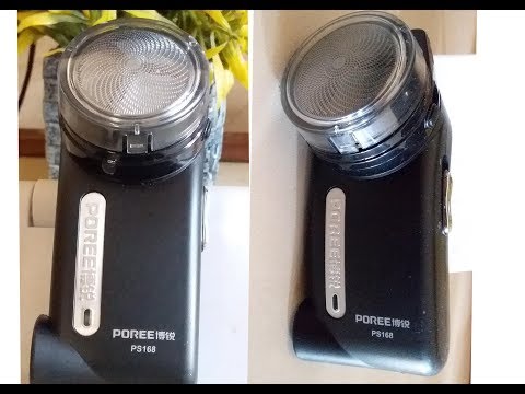Poree Electric Shaver Machine Unboxing and Review Video
