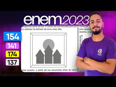 Questão 154 - Caderno Azul | Geometria Plana | MATEMÁTICA ENEM 2023