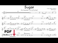 Eric Marienthal Alto Sax Transcription Sugar