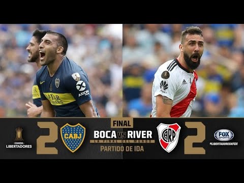 Boca 2 - 2 River | Final Libertadores Ida 2018 - Superclásico