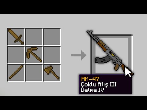 Insane power in Minecraft! Turn anything into a weapon
