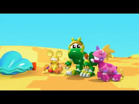 Mecanimais 114 - Ilha dos peixe brilho voadores - Em Português