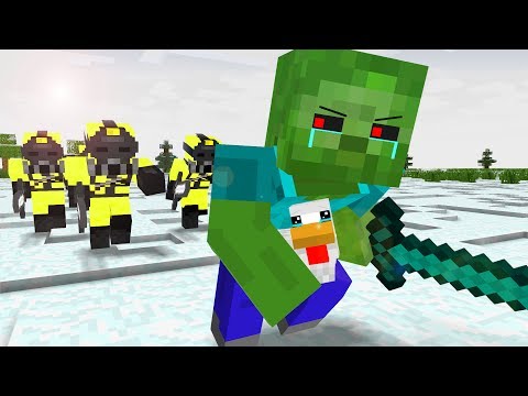 Zombie Life 1-4 - Craftronix Minecraft Animation