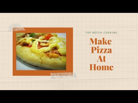 HomeMade Pan Pizza Recipe | NO OVEN | NO YEAST | NO CHEESE (FOR BEGINNERS) | Easy Veg Pizza |