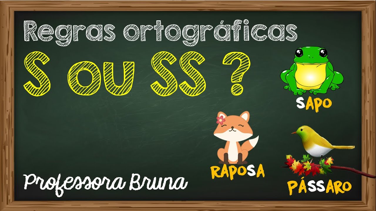 S ou SS? - Regras ortográficas