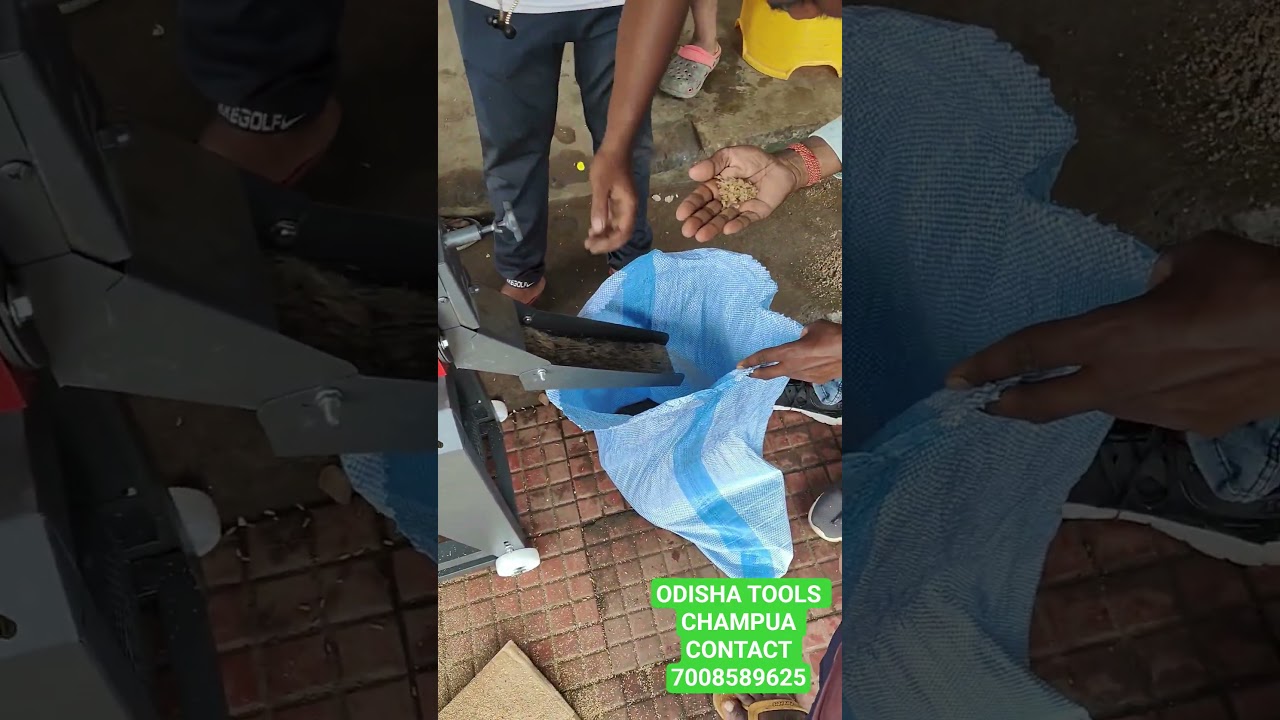 5.5 HP SINGLE PHASE MINI RICE MILL 7W80 MODEL  #ricemill  #ricemilling #youtubeshorts #jharkhand