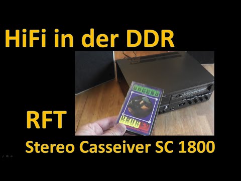 Hifi in der DDR: Der Stereo Casseiver (SC) 1800 von RFT