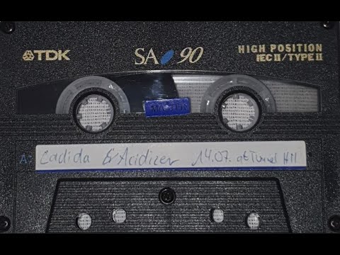 14.07.1995 @ Tunnel Hamburg, Germany // DJ LADIDA & THE ACIDIZER \\ 90's TECHNO ACID TRANCE *TAPE 2*