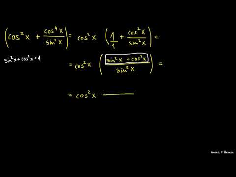 Upraszczanie wyrażeń z funkcjami trygonometrycznymi 2