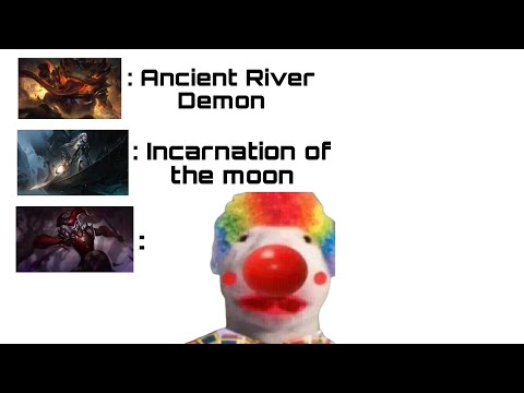 Lore accurate Tahm kench vs Diana vs Shaco